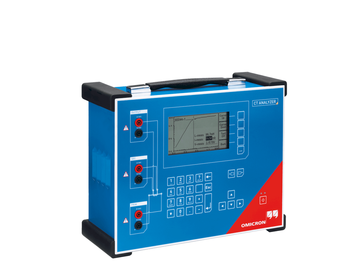 CT Analyzer - Current transformer testing, calibration and assessment